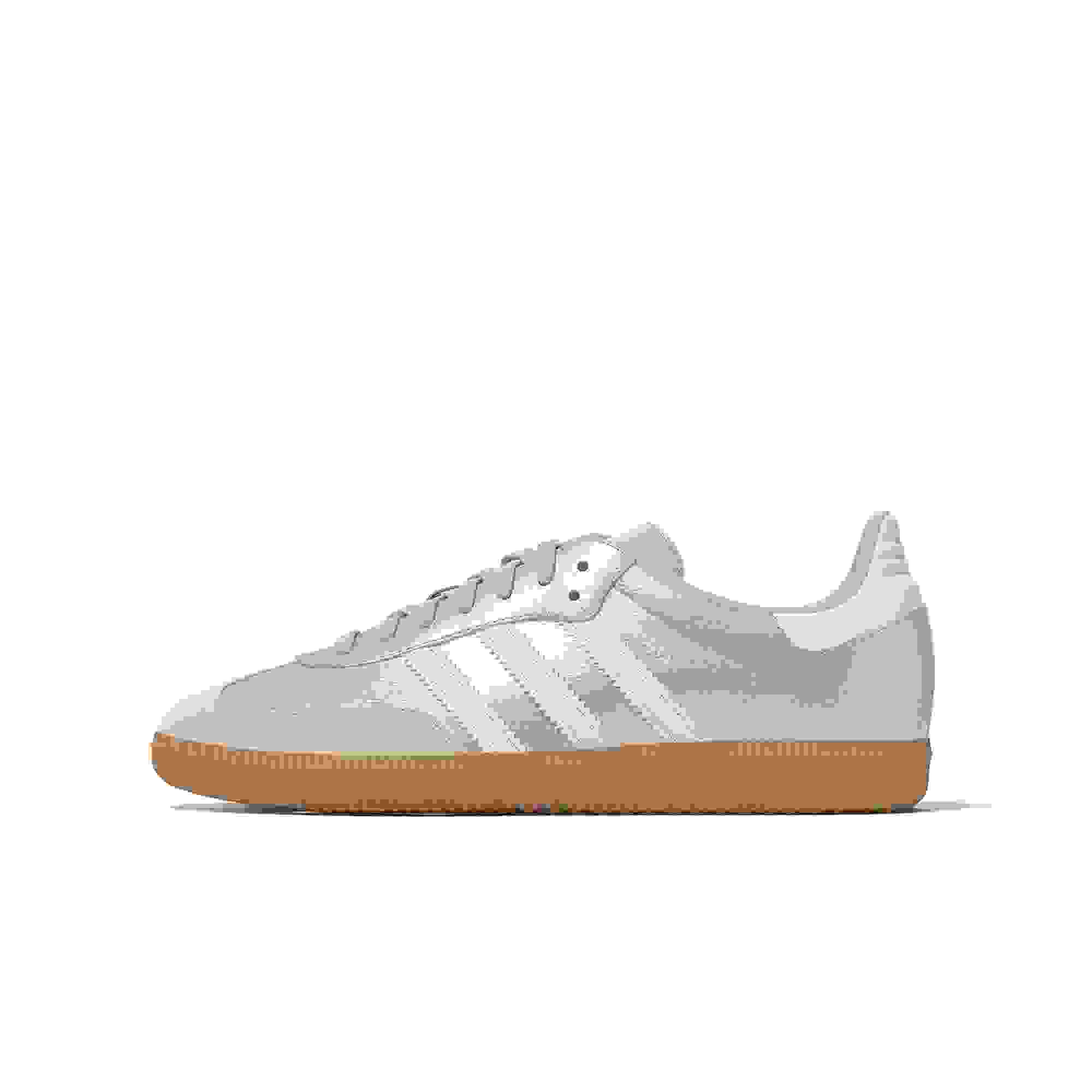 adidas Originals Samba OG Grade School Girls' "Silver Metallic/Ftwr White" Shoe